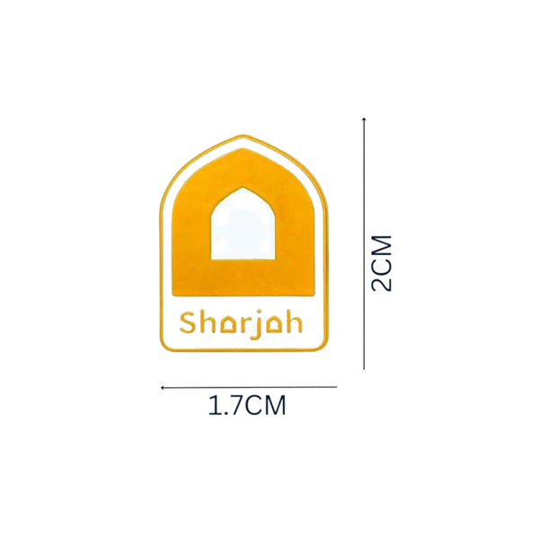 بروش ستكر - شعار الشارقة