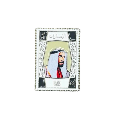 بروش ستكر - طابع الشيخ زايد