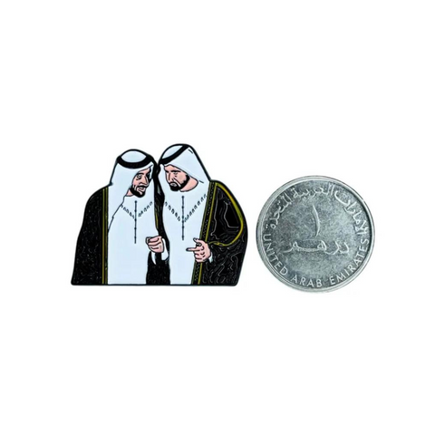 بروش ستكر - الشيخ زايد والشيخ محمد بن راشد