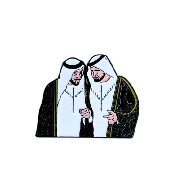 بروش ستكر - الشيخ زايد والشيخ محمد بن راشد