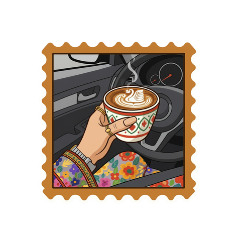 يد بنت وقهوه